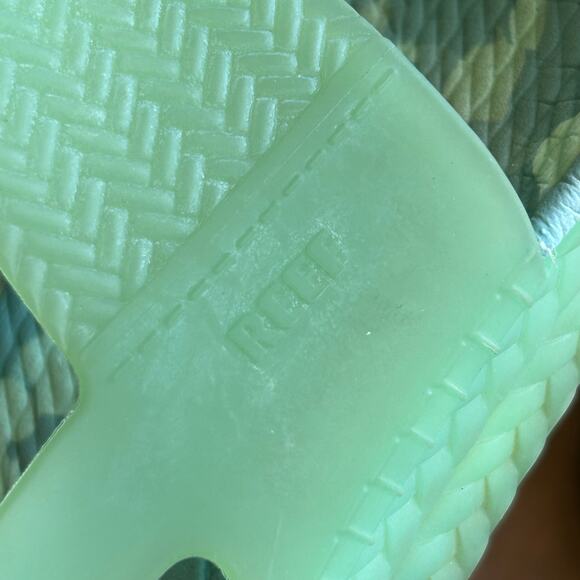 Reef Water Vista Women's Size 8 Beach Sandals Marbled Blue - Picture 10 of 10